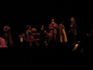 Leena Chopra (Zan), Marietta Simpson (Addie), Patti LuPone (Regina), Eugene Galvin (Marshall), Mark Ledbetter (Leo), and Tim Nolen (Oscar)